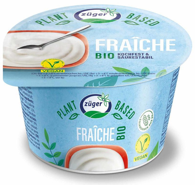 Produktfoto zu Bio Fraîche (Alternative zu Crème Fraîche) 180g Züger