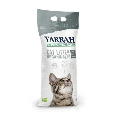 Produktfoto zu Katzenstreu 7kg Yarrah Organic Petfood