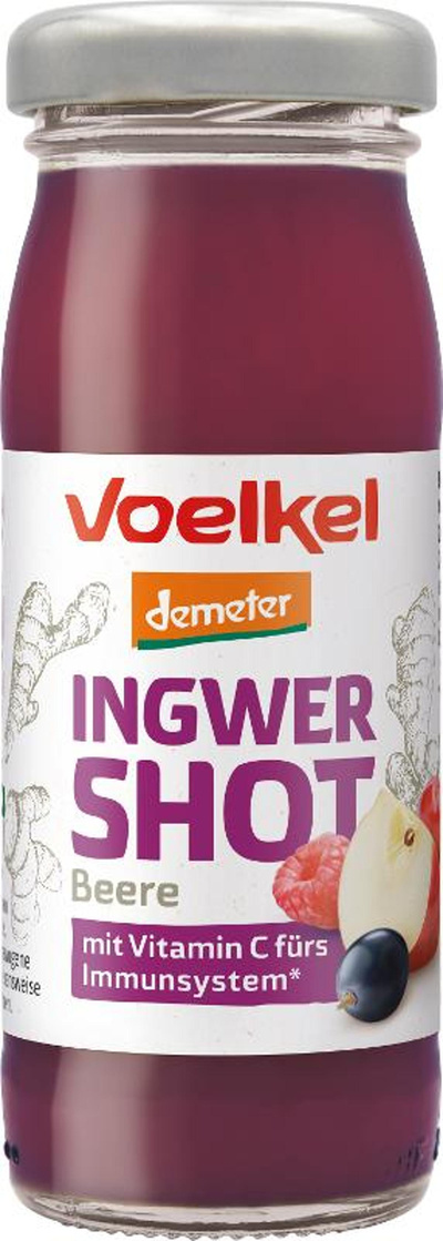 Produktfoto zu VPE Shot Ingwer & Beere 8x95ml Voelkel
