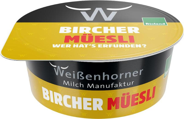 Produktfoto zu VPE Bircher Müesli Classic 6x125g Weißenhorner Milch Manufaktur