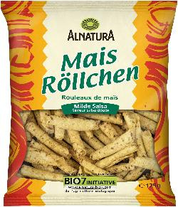 Produktfoto zu Mais Röllchen milde Salsa 125g Alnatura