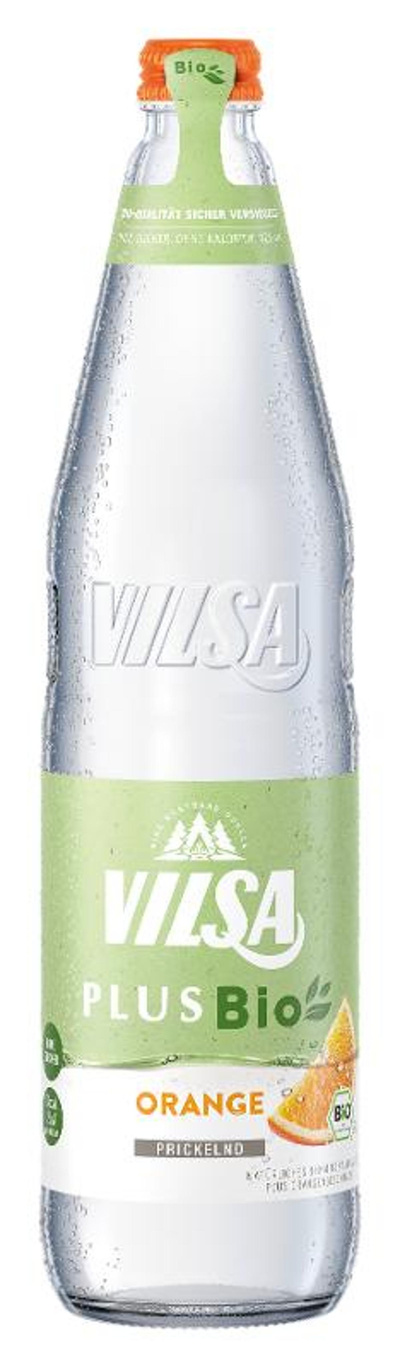 Produktfoto zu VPE Vilsa Plus Bio Orange 12x0,7l Vilsa