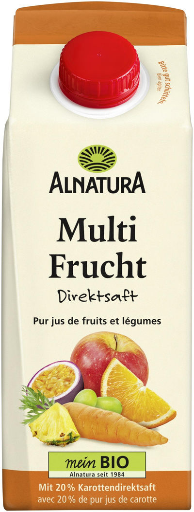 Produktfoto zu Multi Saft 750ml Alnatura