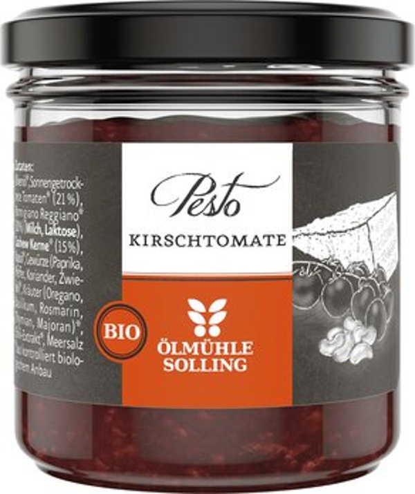 Produktfoto zu Kirschtomaten Pesto 110g Ölmühle Solling