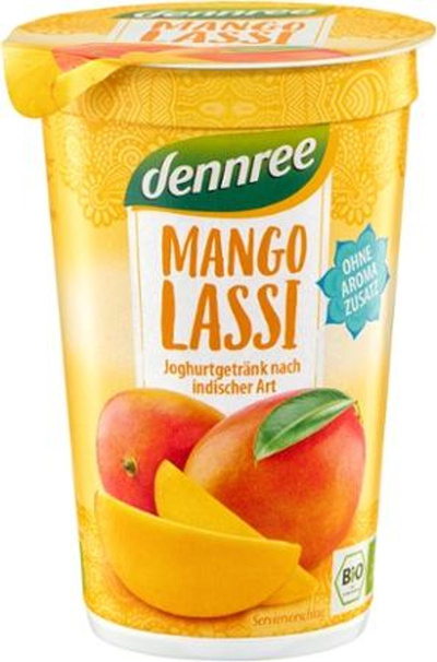 Produktfoto zu VPE Lassi Mango 6x250g dennree
