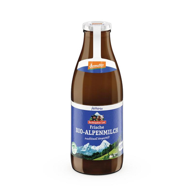 Produktfoto zu VPE Frische Alpenmilch 1,5% 6x1l Berchtesgadener Land