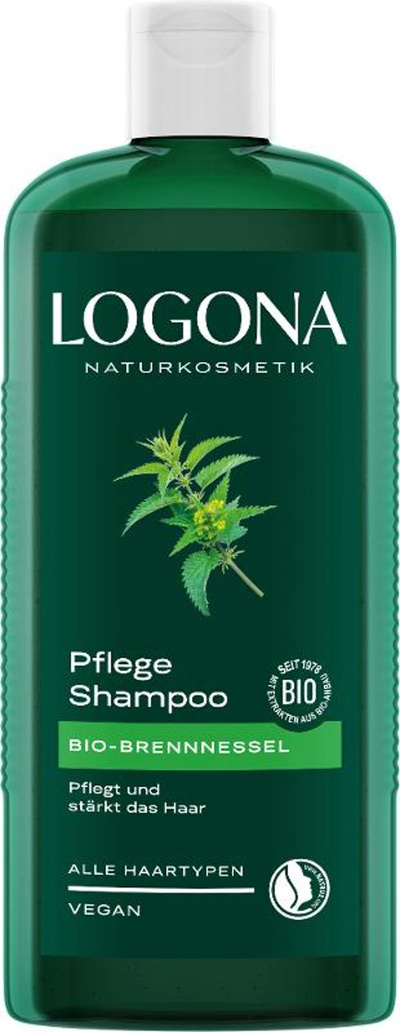 Produktfoto zu Pflege Shampoo Brennessel 250 ml Logona