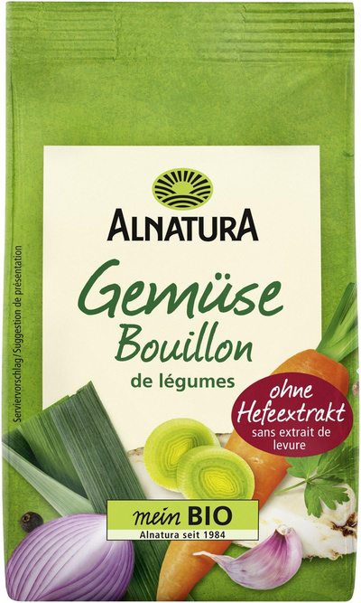 Produktfoto zu Gemüsebouillon hefefrei Nachfüllpackung 290g Alnatura