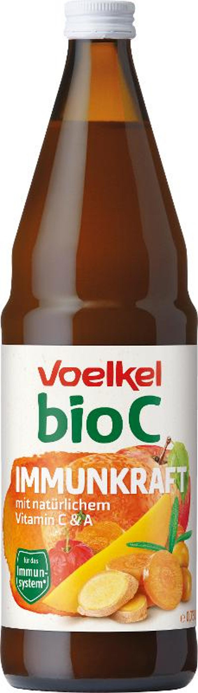 Produktfoto zu VPE Mehrfruchtsaft bioC Immunkraft 6x0,75 l Voelkel