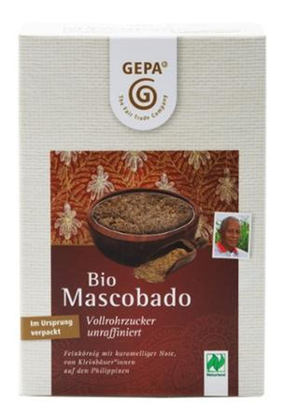 Produktfoto zu VPE Mascobado Zucker unraffinierter Vollrohrzucker 5x500g GEPA