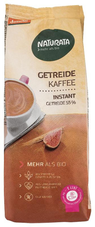 Produktfoto zu Kaffee Getreidekaffee Instant Nachfüllbeutel 200g Naturata