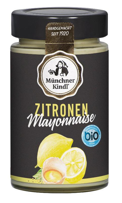 Produktfoto zu Zitronen Mayonnaise 200 ml Münchner Kindl