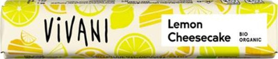 Produktfoto zu Lemon Cheesecake Riegel 40g Vivani