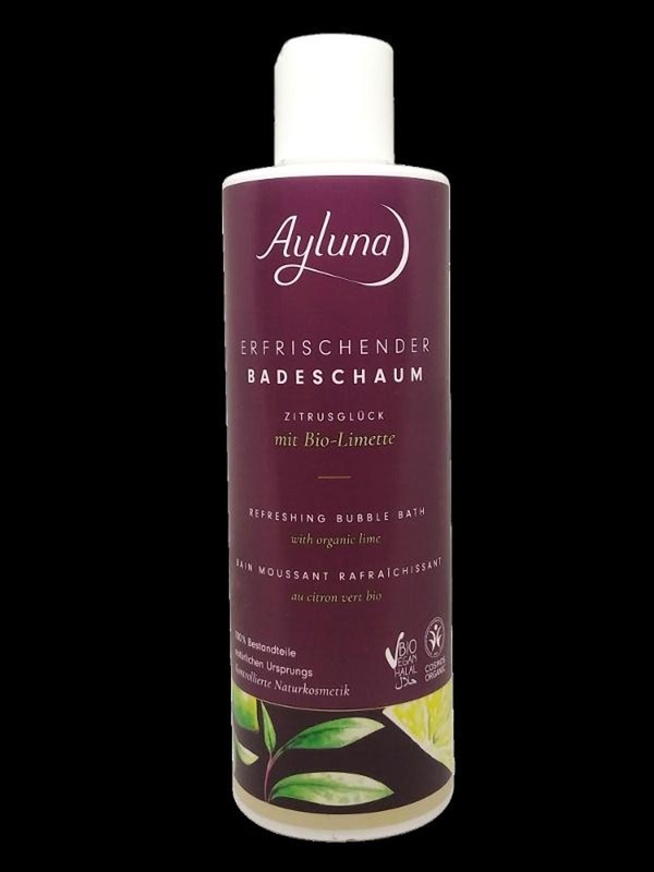 Produktfoto zu Badeschaum Zitrusglück erfrischend 400ml Ayluna Naturkosmetik GmbH