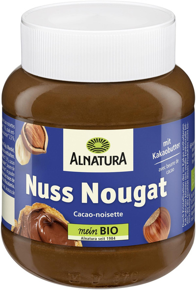 Produktfoto zu Nuss Nougat Creme 400g Alnatura