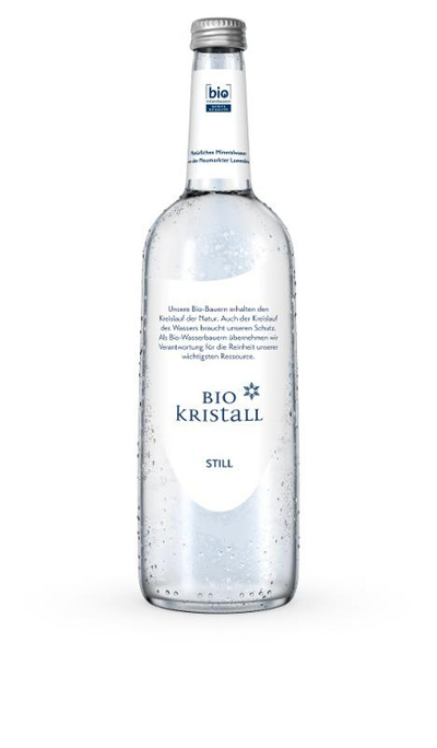 Produktfoto zu VPE Wasser still Bio Kristall  6x0,75L