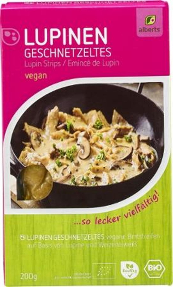 Produktfoto zu Lupinen Geschnetzeltes 200g Alberts