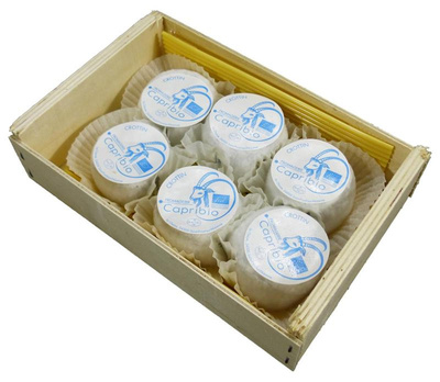 Produktfoto zu VPE Crottin affinée Ziegenkäse 6x60g Vallée Verte