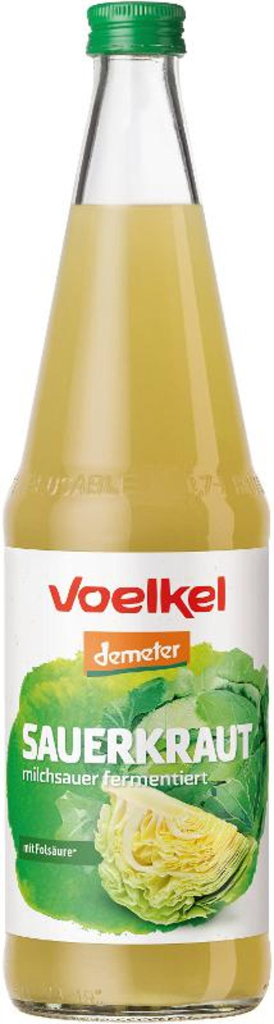 Produktfoto zu VPE Sauerkrautsaft 6x0,7 l Voelkel