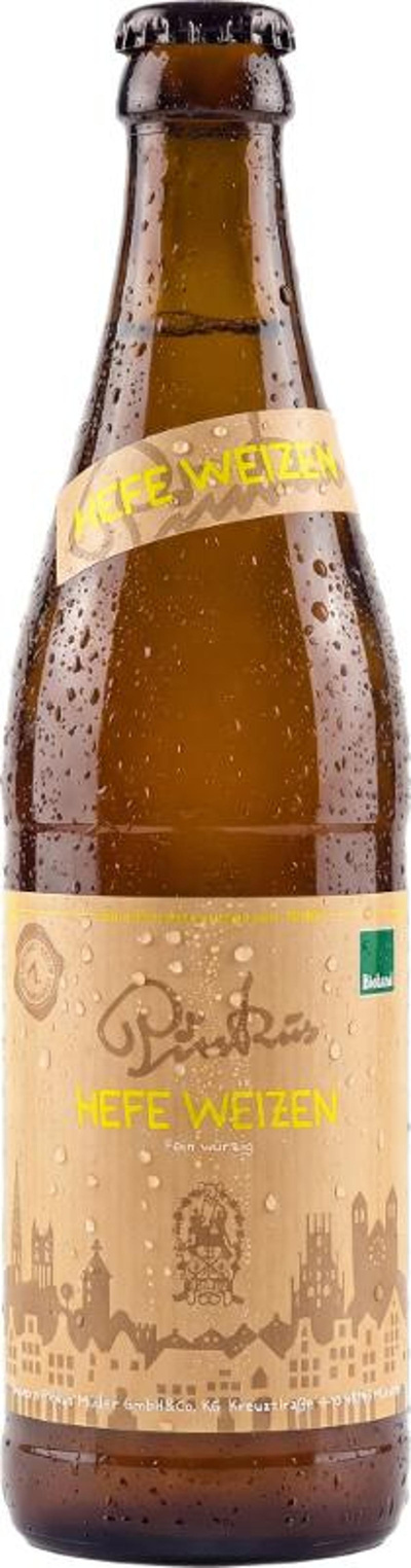 Produktfoto zu VPE Bier Hefeweizen 8x0,5 l Pinkus