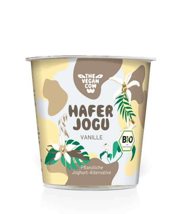 Produktfoto zu VPE Hafer Vanille vegane Joghurtalternative 6x150g The vegan cow
