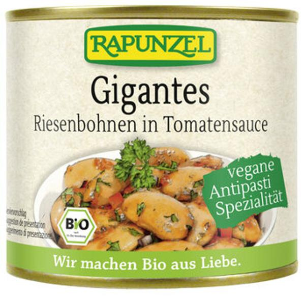 Produktfoto zu VPE Gigantes Riesenbohnen in Tomatensauce 6x230g Rapunzel