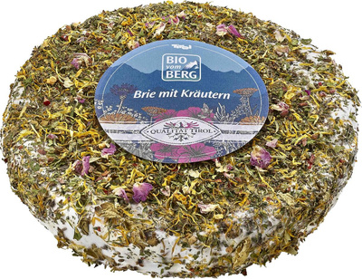 Produktfoto zu Brie mit Kräutern ca. 200g BioVomBerg