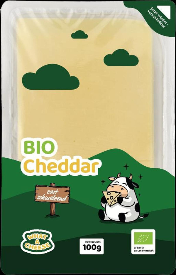 Produktfoto zu Cheddar Scheiben 100g Vallée Verte