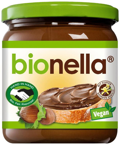 Produktfoto zu VPE Nuss Nougat Creme 6x400g Bionella