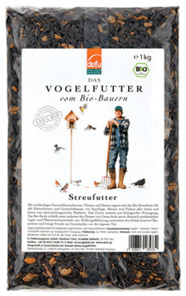 Produktfoto zu Vogelfutter Streufutter 1kg Defu