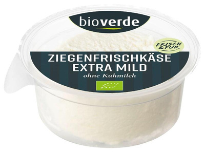 Produktfoto zu Ziegenfrischkäse extra mild & cremig 50% 100g bio-verde