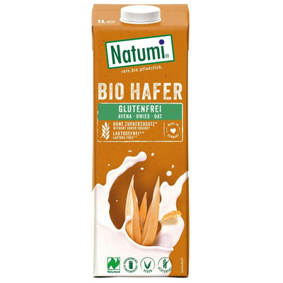 Produktfoto zu VPE Haferdrink glutenfrei 8x1 l Natumi