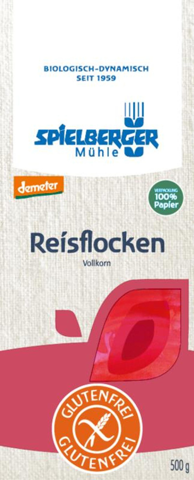 Produktfoto zu VPE Reisflocken 6x500g Spielberger