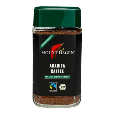 Produktfoto zu Instant Kaffee entkoffeiniert 100g Mount Hagen