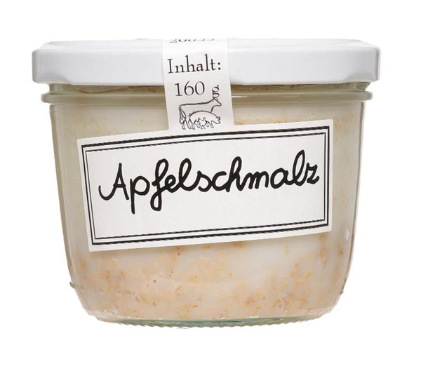 Produktfoto zu Apfelschmalz im Glas 160g  Schröder´s