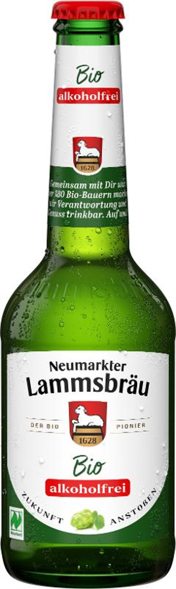 Produktfoto zu Lammsbräu alkoholfrei 4er Pack 0,33l Neumarkter Lammsbräu