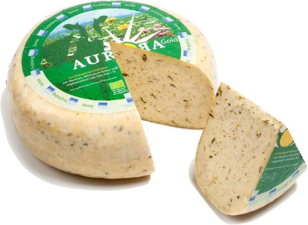 Produktfoto zu Frühlingskäse mit Gänseblümchen 50%Aurora Gold