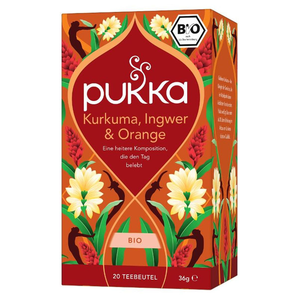Produktfoto zu VPE Kurkuma aktiv 4x20 Beutel Pukka