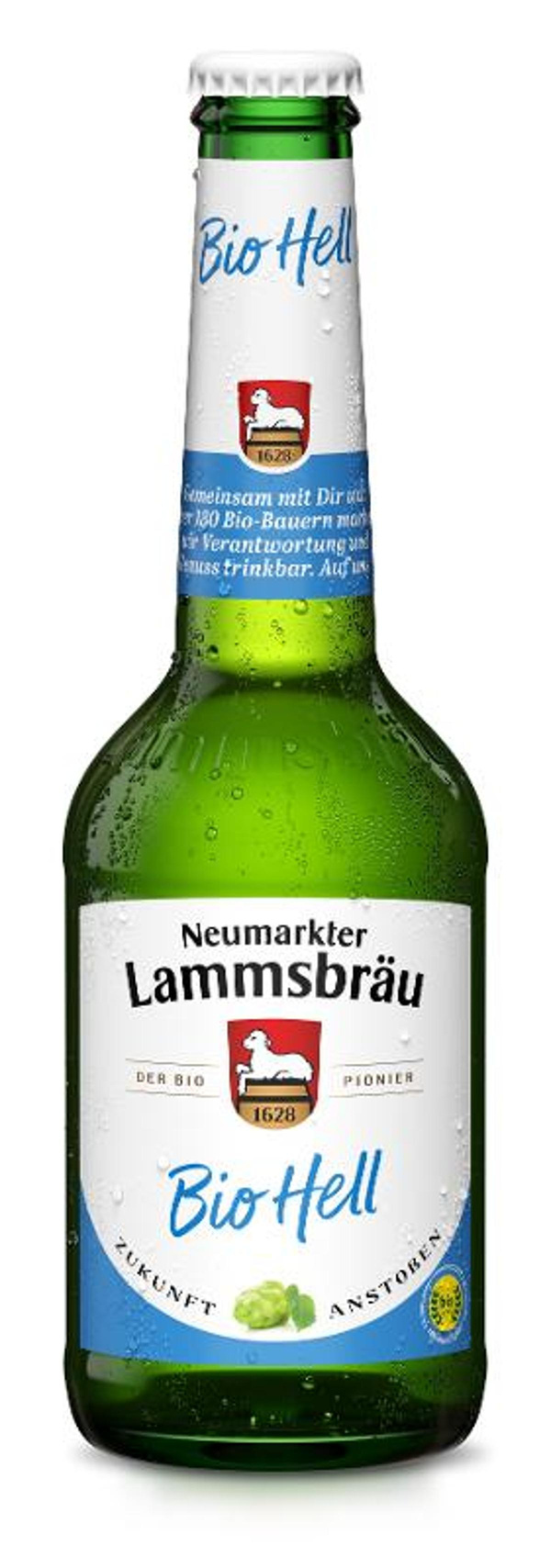 Produktfoto zu VPE Lammsbräu Edelhell 10x0,33 l Neumarkter Lammsbräu