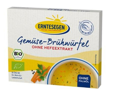 Produktfoto zu Gemüse-Brühwürfel hefefrei 66g Erntesegen