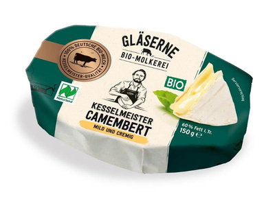 Produktfoto zu Camembert 60% 150 g Gläserne Molkerei
