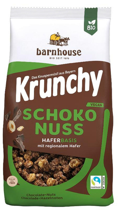 Produktfoto zu Krunchy Schoko Nuss 750g Barnhouse