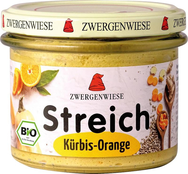 Produktfoto zu Streich Kürbis Orange 180g Zwergenwiese