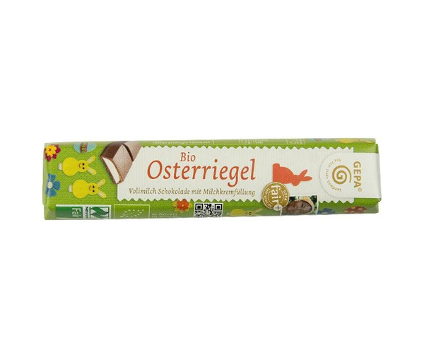 Produktfoto zu Osterriegel double milch 37,5g GEPA