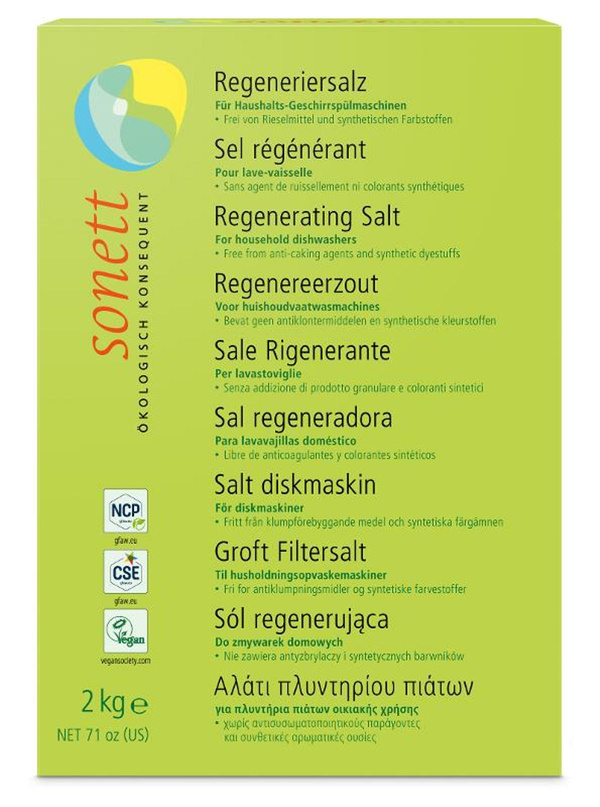 Produktfoto zu Regeneriersalz für die Spülmaschine 2kg Sonett