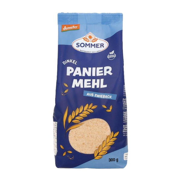 Produktfoto zu Dinkel Paniermehl aus Zwieback 300g Sommer