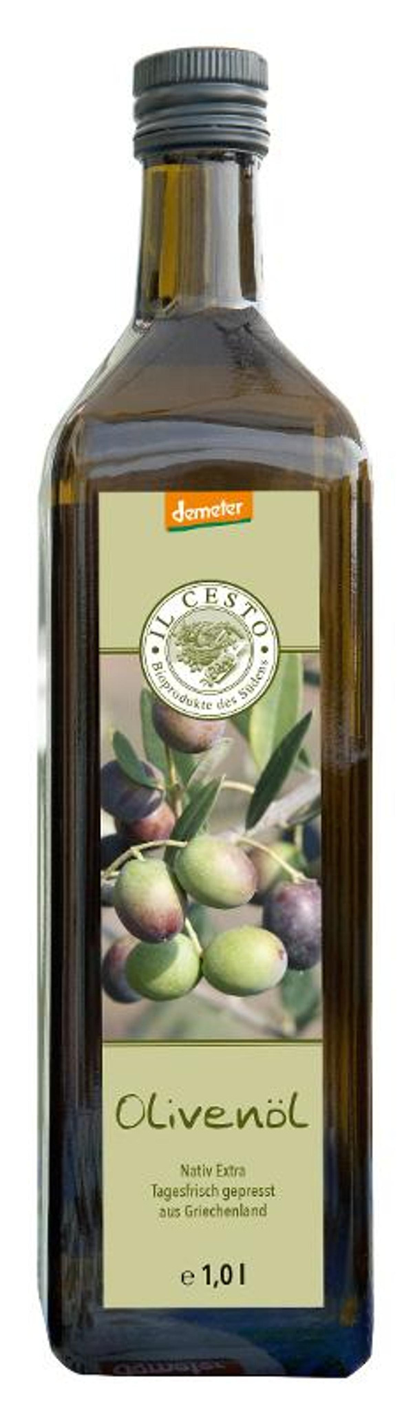 Produktfoto zu Olivenöl nativ extra 1l Il Cesto