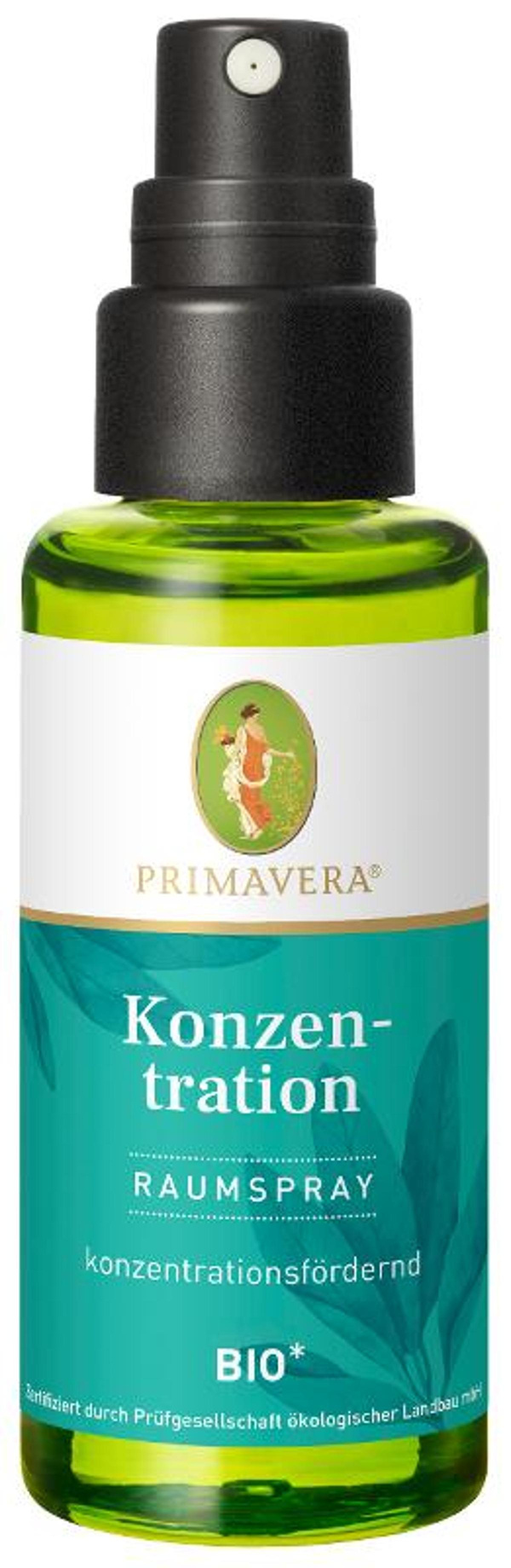Produktfoto zu Konzentration Raumspray 50ml Primavera