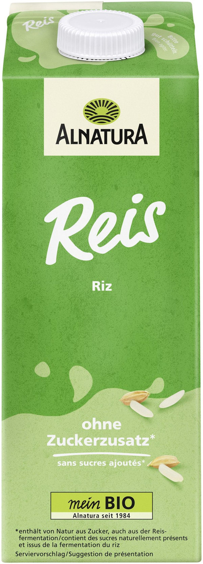 Produktfoto zu Reis Drink Natur 1l Alnatura