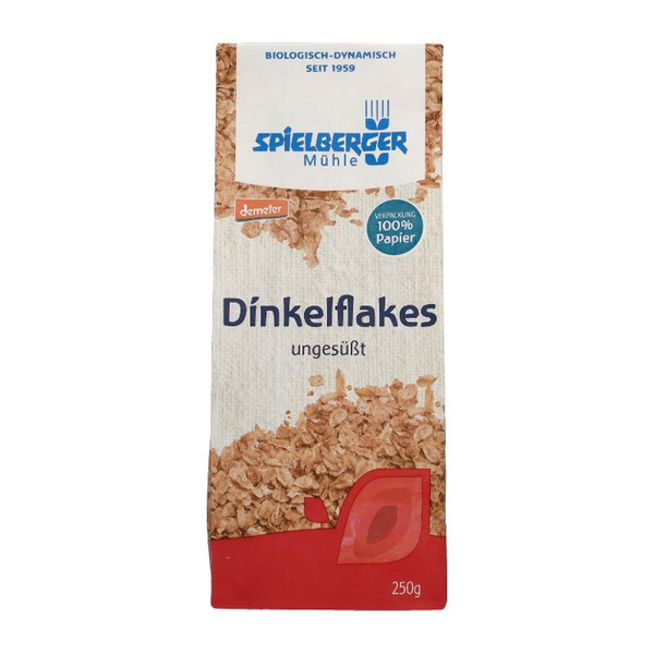 Produktfoto zu Dinkelflakes 250g Spielberger Mühle